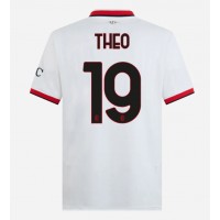 AC Milan Theo Hernandez #19 Fotballklær Bortedrakt 2024-25 Kortermet